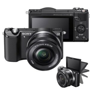 Sony Alpha a6300 Mirrorless Digital Camera with 16-50mm Lens