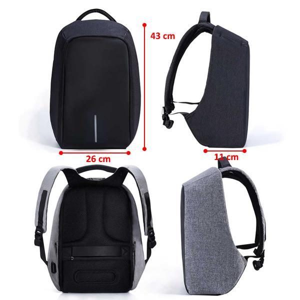 Anti-theft Travel Backpack Laptop Bag - Image 9