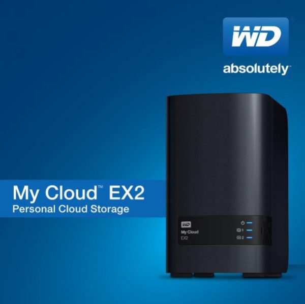 WD My Cloud EX2 Ultra 2-Bay Personal Cloud Storage Server