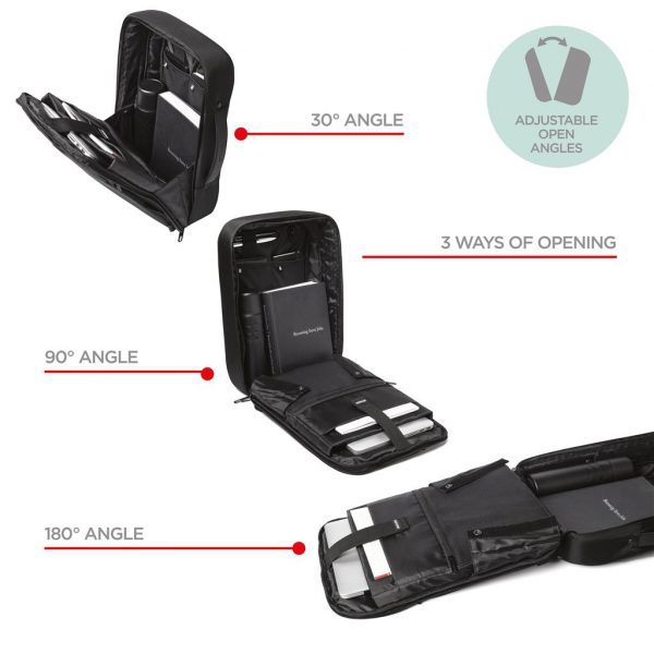 XD Design Bobby Bizz The Best Business Briefcase and Backpack - Image 10