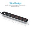 Promate Power Extension, Smart Surge Protector Power Strip - Image 5