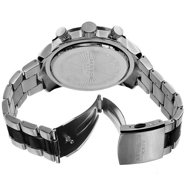 Akribos XXIV Men's AK814TTB Chronograph Quartz Movement Watch - Image 3
