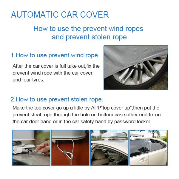 Remote Control Automatic Retractable Car Covers - Image 4