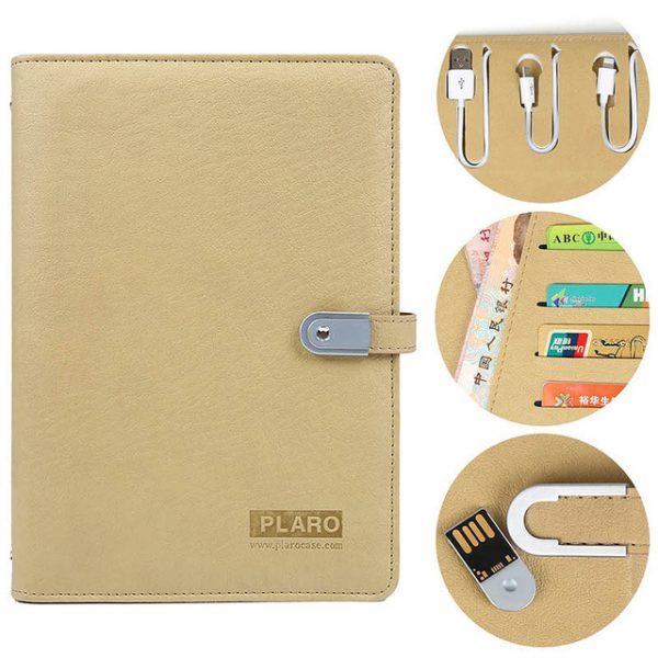 Multi-Functional Loose Leaf Notebook With 8000mAh Power Bank And 8GB USB Flash - Image 14