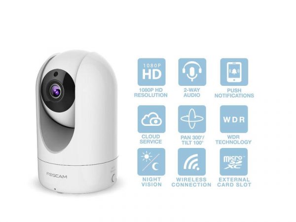 Foscam R2 1080P HD Wireless Security Camera - Image 3