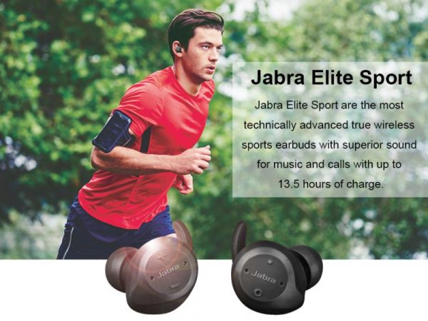 Jabra Elite Sport True Wireless Earbuds - Image 2