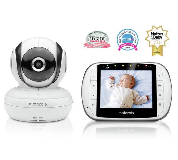motorola mbp36 remote wireless video baby monitor