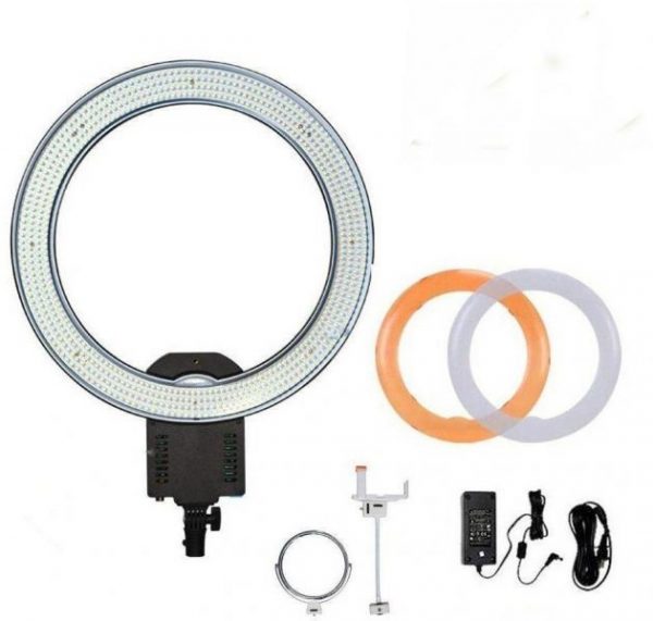 NanGuang CN-R640 19 Outer Photography Video Studio 640 LED CRI 95 5600K Dimmable Ring Light - Image 2