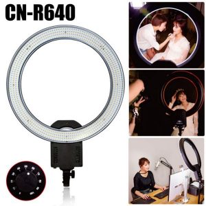 NanGuang CN-R640 19 Outer Photography Video Studio 640 LED CRI 95 5600K Dimmable Ring Light
