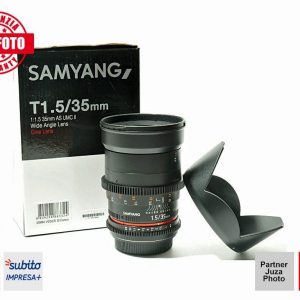 Samyang 35mm T1.5 VDSLR AS UMC II Lens