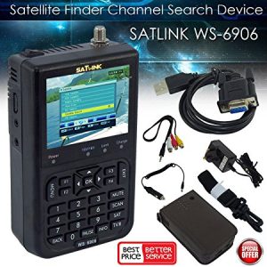 Satlink WS-6906 DVB-S FTA Digital Satellite Finder Meter