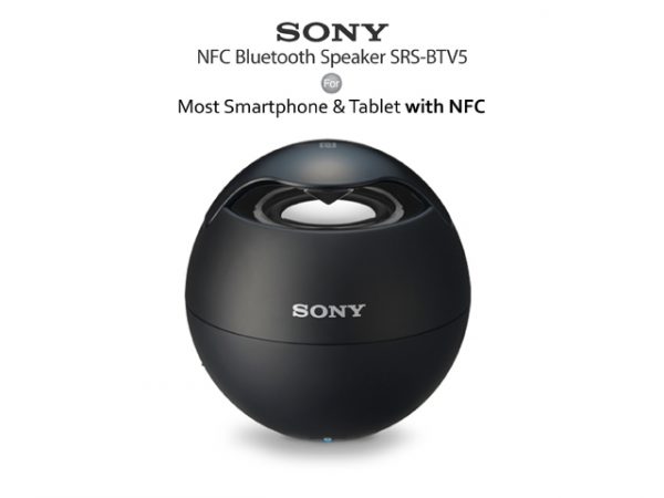 Sony NFC Bluetooth Speaker SRS-BTV5 - Image 2