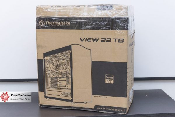 Thermaltake View 22 Tempered Glass SPCC ATX Modular Gaming Mid Tower Computer Case - Image 5