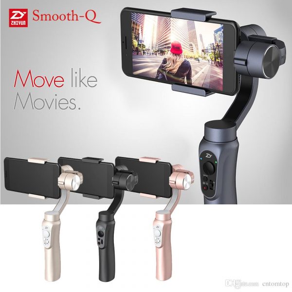 Zhiyun Smooth-Q 3-Axis Handheld Gimbal for Smartphone | Tech Nuggets
