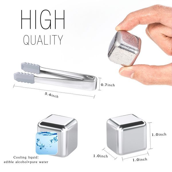 Stainless Steel Chilling Stones - Image 10