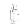 GROHE 27664000 | Power & Soul Cosmopolitan Hand Shower | 4 Sprays - Image 9