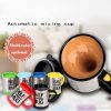 Automatic Self Stirring Mug- Reusable Auto Mixing Cup with Travel Lid