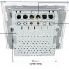 LIVOLO UK Dimmer and Touch Switch, Crystal Glass Panel, VL-C301D-61, 1 Gang 1 Way - Image 6