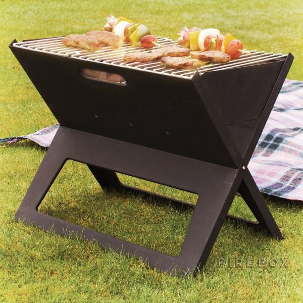 Portable Foldable Notebook Mini Charcoal BBQ Grill - Image 6