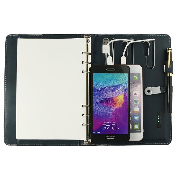 Multi-Functional Loose Leaf Notebook With 8000mAh Power Bank And 8GB USB Flash - Image 15