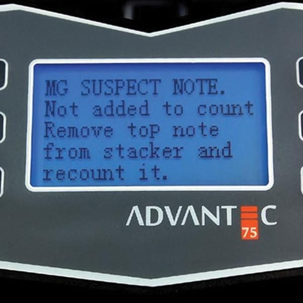 Cassida Advantec 75UM Heavy Duty Bill Counter - Image 3