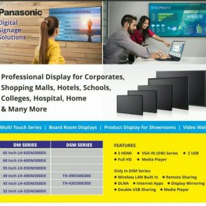 Panasonic LH-Series Full HD commercial display