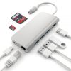 Satechi Aluminum Type-C USB 3.0 3-in-1 Combo Hub with USB-C Pass-Through Charging - Image 6