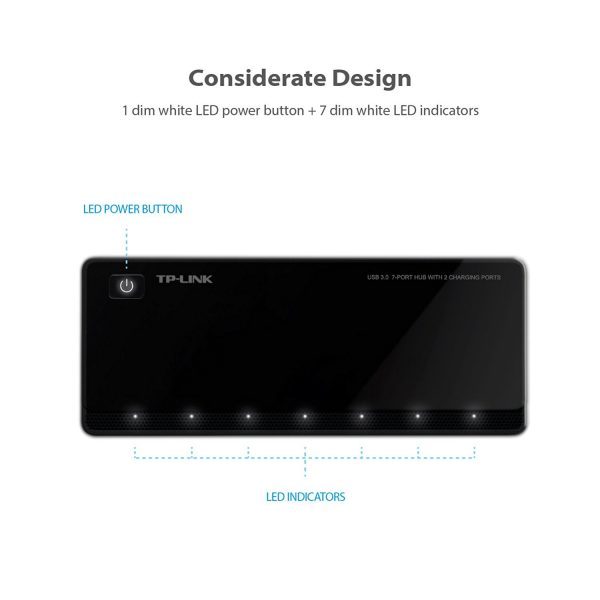 TP-Link 7-Port USB 3.0 Ultra Slim Hub - Image 8