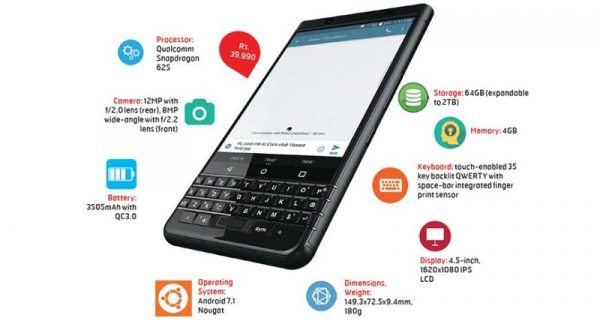BlackBerry KEY2 Android Smartphone - Image 4