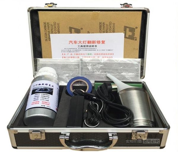 Car Headlight Lens Restoration Tool Kit - Image 4