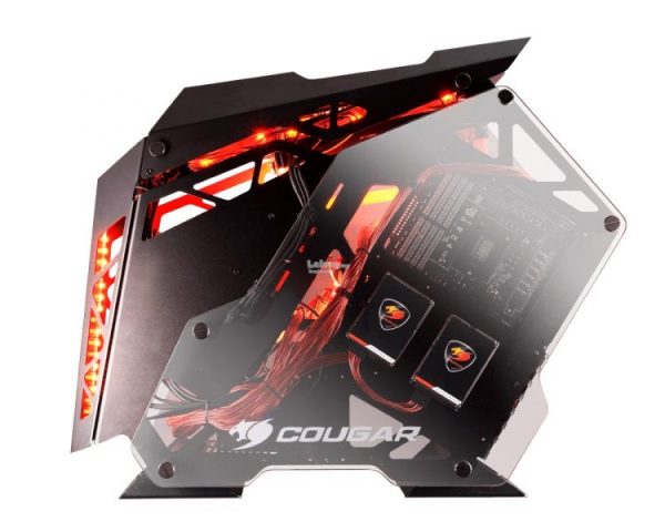 COUGAR Conquer ATX Mid Tower Tempered Glass Gaming Case - Image 6