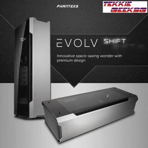 Phanteks PH-ES217E_AG EVOLV SHIFT Mini ITX Dual Tempered Glass Case