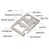 Multi Tools 11 in 1 Multi function Outdoor Hunting Survival Camping Pocket Military Card Knife - Image 11