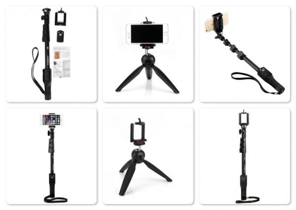 Yunteng YT 1288 Selfie Stick Monopod & YunTeng YT 228 Mini Tripod - Image 5