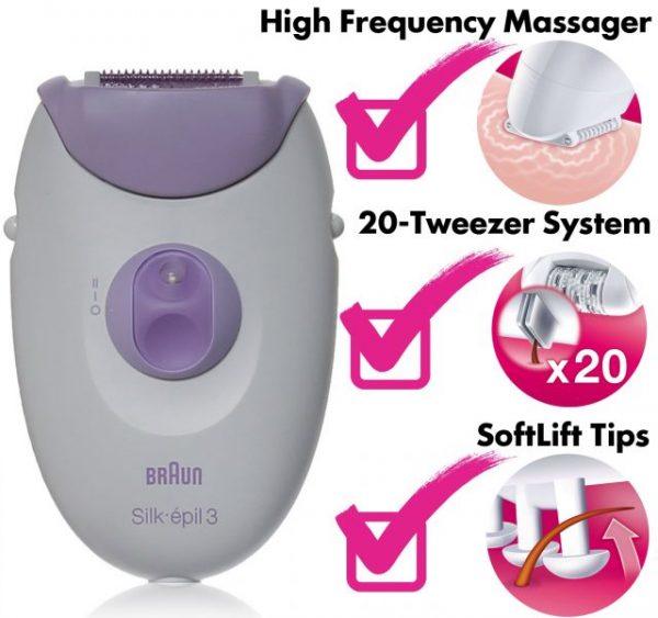Braun Silk-épil 3 3170 Epilator - Image 5