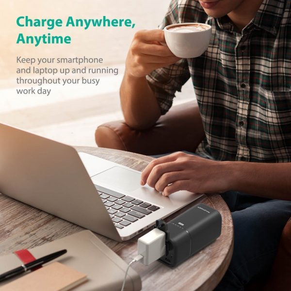 RAVPower (RP-PB054) 20100mah Built-in AC Outlet Universal Power Bank PowerBank - Image 2