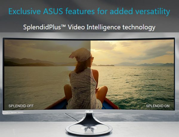 ASUS Designo Curved MX34VQ UQHD Eye Care Monitor - Image 10