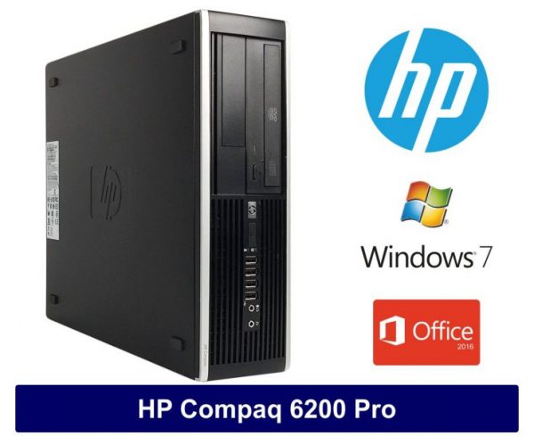 HP 6200 Pro Desktop with 18.5" HP LED Monitor (Combo Offer) - Image 2