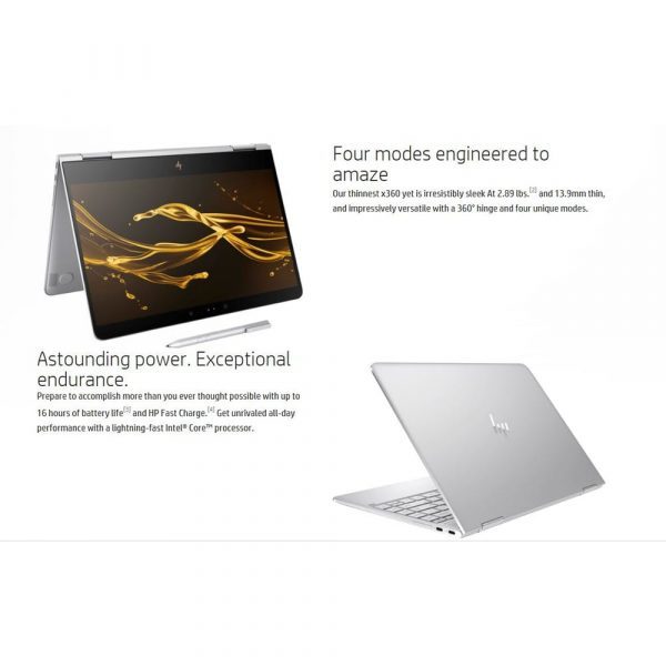 HP® Spectre x360 Ultra Light 2-in-1 Convertible Touch Screen Laptop - Image 6