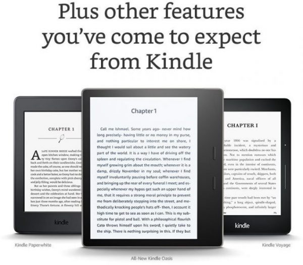 All-New Kindle Oasis (10th Gen), Now with adjustable warm light, 7" Display, Waterproof, 32 GB, Wi-Fi, Graphite - Image 3