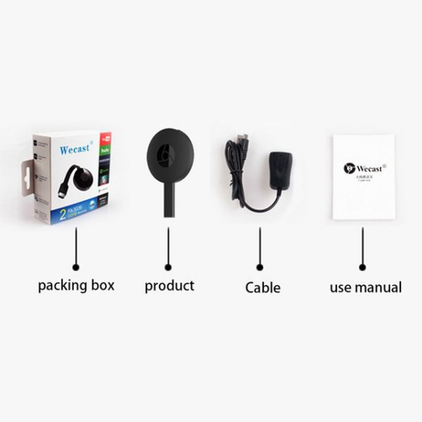 Wecast 1080P Multi-Screen WiFi Display Receiver - Image 8