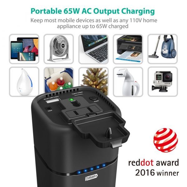 RAVPower (RP-PB054) 20100mah Built-in AC Outlet Universal Power Bank PowerBank - Image 7