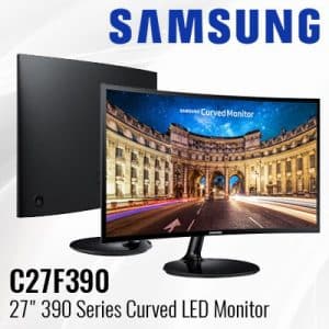 Samsung LCF390 Series Curved Monitor (Ultra- Slim Design)