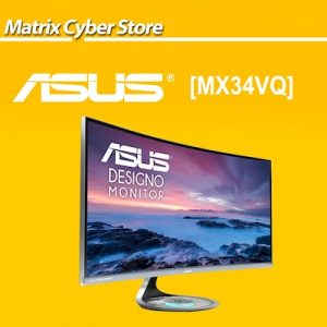 ASUS Designo Curved MX34VQ UQHD Eye Care Monitor