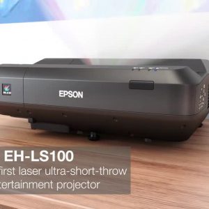 Epson LS100  Home Cinema Full HD 3LCD Ultra Short-throw Laser 4000 Lumens Projector