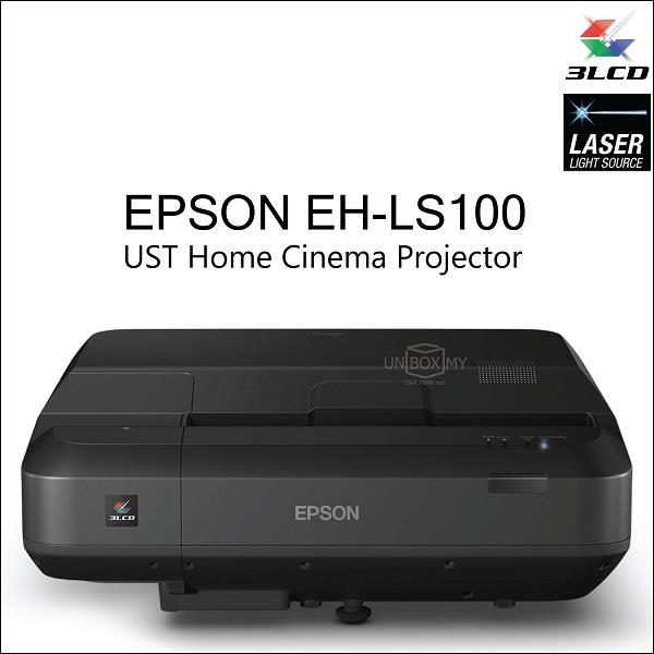 Epson LS100  Home Cinema Full HD 3LCD Ultra Short-throw Laser 4000 Lumens Projector - Image 2