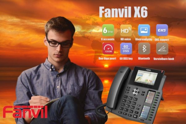 Fanvil X6 Enterprise IP Phone - Image 2