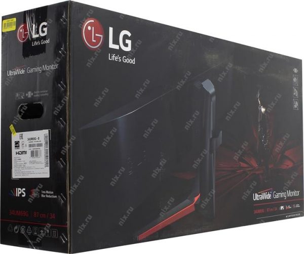 LG 34UM69G-B FreeSync IPS WFHD Ultrawide Gaming Monitor - Image 7