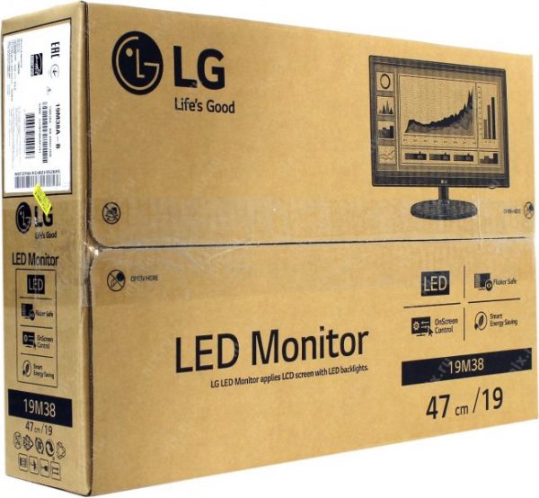 LG 19 inch 19M38A-B VGA Full HD LED - Image 6