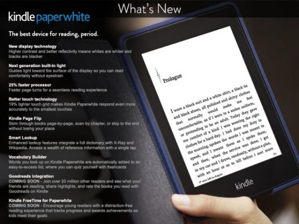 Amazon Kindle Paperwhite E-Reader Black HD 6 Inch Wi-Fi with Built-In Light - Image 5
